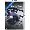 Trends International NFL Seattle Seahawks - Helmet 16 Unframed Wall Poster Prints - 3 of 4