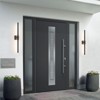 LLHZSY 31 7/10" Modern Outdoor Wall Light Fixtures LED Sconce for Post Exterior Barn Deck House Porch Yard Patio - 3 of 4