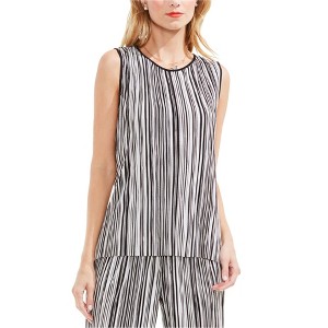 Vince Camuto Womens Ribbed Knit Blouse - 1 of 1
