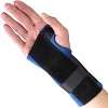 OTC Wrist Splint, Cock-up Style, Neoprene, Black, Right - 3 of 4