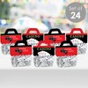 Big Dot of Happiness Las Vegas DIY Casino Party Clear Goodie Favor Bag Labels Candy Bags with Toppers Set of 24 - 2 of 4