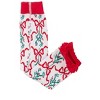 RuffleButts Baby Girls Patterned Footless Ruffle Tights - 2 of 2