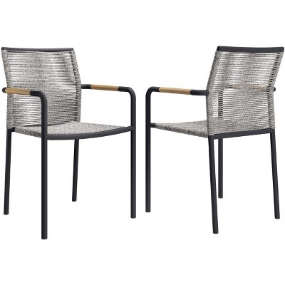 Modway Serenity Outdoor Patio Armchairs Set of 2