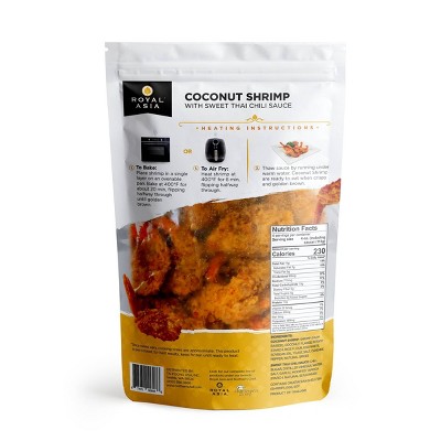 Royal Asia Gluten Free Coconut Shrimp with Sweet Thai Chili Sauce - Frozen - 16oz_2