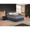 Vynxaria 100% USA-Made Hybrid Mattress Ice Heat-Pulling Cover, 2" Copper/Gel/Silver/Graphite Elate Visco Foam, Perimeter Coils - 2 of 4