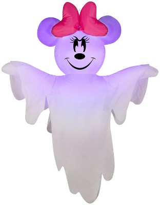 Disney Airblown Inflatable Hanging Minnie Mouse Disney, 4 ft Tall, White