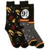 Adult Harry Potter Platform 9 3/4 2-Pair Pack of Casual Crew Socks - 2 of 4