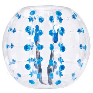 Inflatable Bumper Ball 1-Pack, 4FT/1.2M Body Sumo Zorb Balls for Teen & Adult, 0.8mm Thick PVC Human Hamster Bubble Balls - 1 of 4