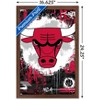 Trends International NBA Chicago Bulls - Maximalist Logo 23 Framed Wall Poster Prints - 3 of 4
