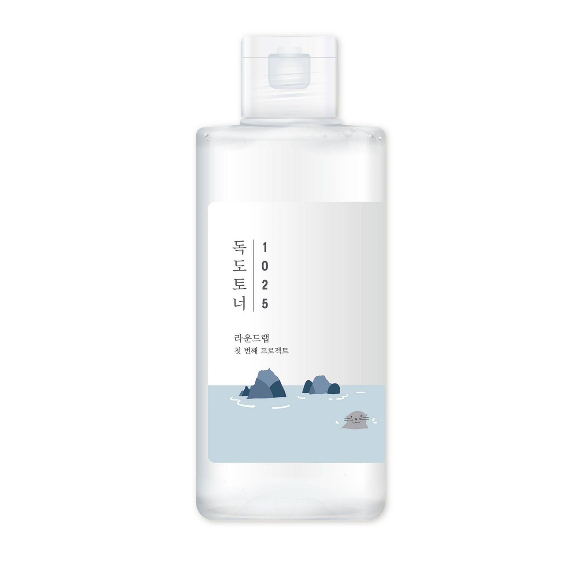 Round Lab 1025 Dokdo Toner Korean Skincare for Skin Balancing and Gentle Exfoliation with Soft Finish - 200ml
