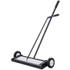26" Adjustable Rolling Magnetic Sweeper, 30LBS Capacity Quick Release Sweeper, Heavy Duty Magnetic Pickup Tool for Nails Screws Collection - 2 of 4