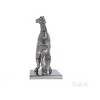 Horse Statue 12.5" – Hand-Cast Metal with Nickel Finish – Decor Accent By Old Modern Handicrafts - 3 of 4
