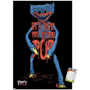 Trends International Poppy Playtime - Huggy Wuggy Hug Unframed Wall Poster Prints - 1 of 4