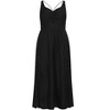 Women's Plus Size Iman Dress - black | CITY CHIC - image 4 of 4