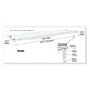 Kantek Extra Wide Glass Monitor Riser, 39.4" x 10.2" x 3.25", Clear, Supports 60 lbs - 3 of 4