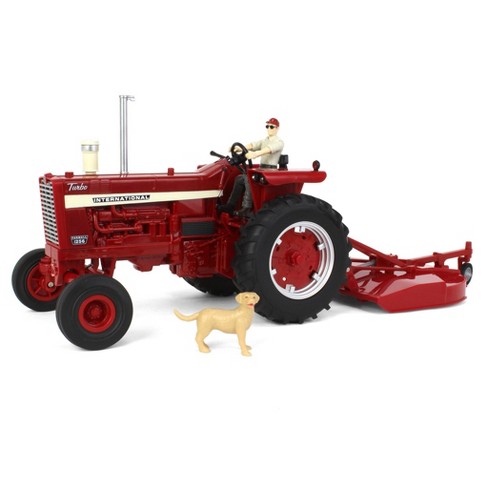 1/16 Ertl Big Farm Farmall 1256 Tractor With Mower & Figures 44380 : Target