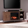 Dibbonly Electric Fireplace with Media Storage - SEI - 3 of 4