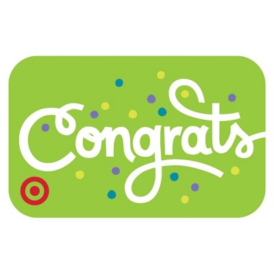 Congrats Type Target GiftCard $50