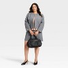 Women's Brushed Boucle Lady Jacket - A New Day™ Gray - 3 of 3