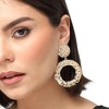 SOHI Women's California Gold Party Drop Earring - 4 of 4