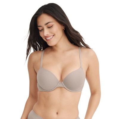 Jockey Women's Smooth & Sleek Supersoft Demi Coverage Underwire T-Shirt Bra