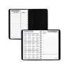 DayMinder Daily Appointment Book, 8 x 5, Black Cover, 12-Month (Jan to Dec): 2025 - 4 of 4