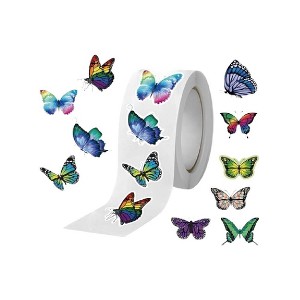 TruAIR 500PCS Colorful Butterfly Waterproof Car Stickers - 1 of 4