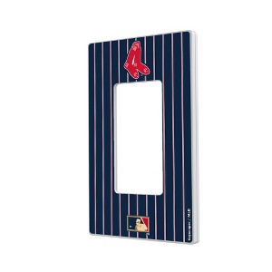 MLB Cooperstown East Teams Pinstripe Hidden-Screw Light Switch Plate for Single Rocker - 1 of 4