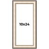 PosterPalooza | Panoramic Contemporary Silver Frame - UV Acrylic, Foam Board Backing, Hanging Hardware - 2 of 4