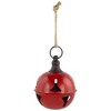 Northlight Jingle Bell Hanging Christmas Ornament - 4" - Red - 3 of 4