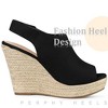 Perphy Women's Slingback Platform Heels Espadrille Wedges Sandals - 4 of 4