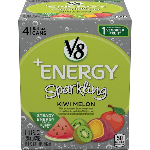 V8 Energy Review >> V8 Energy Sparkling Kiwi Melon Juice 4pk 8 4 Fl Oz Cans Target V8 Energy Review >> V8 Energy Sparkling Kiwi Melon Juice 4pk 8 4 Fl Oz Cans Target