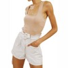 Women's Ultra High Rise Belted Paperbag Shorts - KanCan - 2 of 4