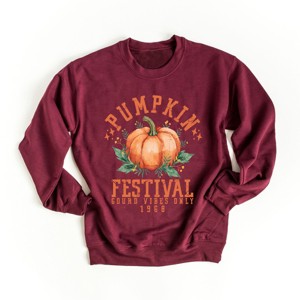 Simply Sage Market Pumpkin Festival Gourd Vibes Sweatshirt - 1 of 4