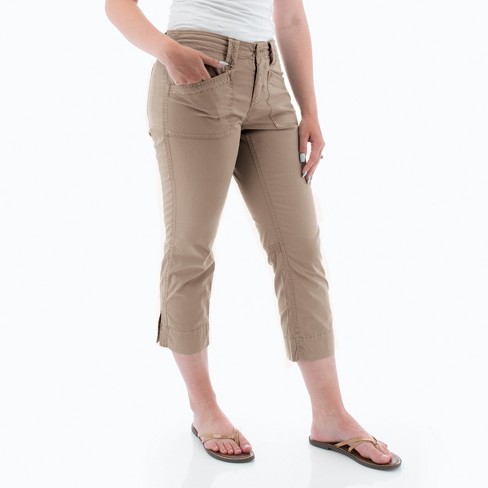 Aventura Clothing Women's Arden Crop Pant - Cinder, Size 6 : Target
