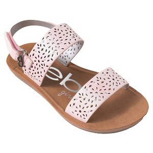 bebe Girls' Sandals - Kids' Open Toe Summer Shoes, Perfect Flat Sandals for Girls (Little Girl/Big Girl) - 1 of 4