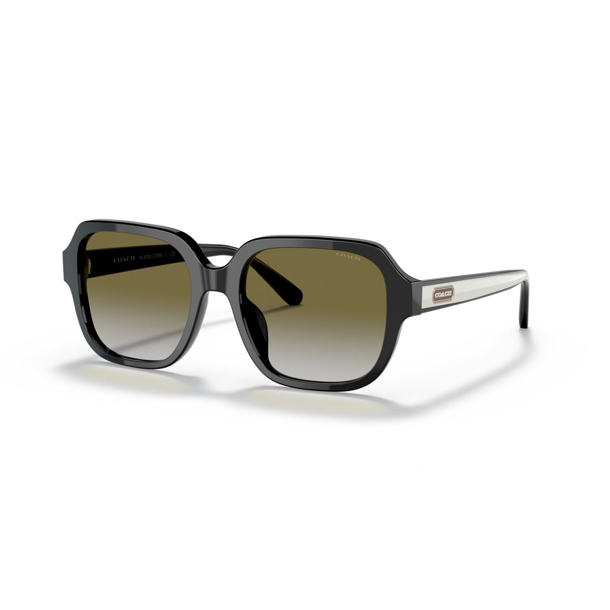 Coach HC8335U 53mm Female Rectangle Sunglasses