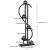 Artloge 5 Tiered Plant Stand Indoor 62" Tall Planter Shelf Vertical Flowers Pot Display Rack with Hook for Balcony Patio Lawn - 3 of 4