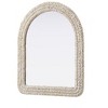 Elegant Lighting Arch Cornhusk Mirror 30x36 in Linen White - 4 of 4