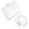 Unique Bargains Lamp Lantern Water Cooling System Acrylic Round Pipes Clear 2 Pcs 6" - 2 of 4