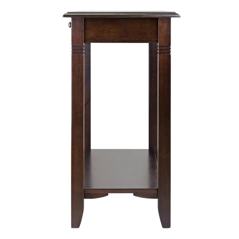 Nolan Console Table with Drawer Cappuccino - Winsome, 5 of 8