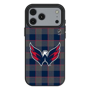 NHL Eastern Conference Teams Plaid MagSafe Compatible Cell Phone Case for Apple iPhone 17 Series - 1 of 4