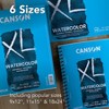 Canson XL Series Watercolor Pad, Heavyweight White Paper, Side Wire Binding, 30 Sheets, 9x12 inch, 1 Count - 3 of 4