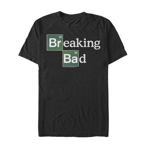 støvle hårdtarbejdende Advarsel Men's Breaking Bad Periodic Table Logo T-shirt : Target