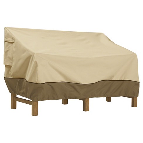 classic accessories patio veranda loveseat pebble sofa light target