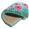 HomeRoots 18" X 30" Blue Orange and Green Coir Hummingbird Outdoor Door Mat - 4 of 4