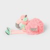 8" Flamingo with Hat Stuffed Animal - Gigglescape™: Polyester, Zoo Animal Theme, 1 Year+, 0.25 lbs, 9.5" Width - 3 of 3