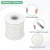 Unique Bargains Waxed Polyester Cord Waxed Polyester Durable Multipurpose Beading Cord 1 Pc - 2 of 4