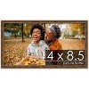 PosterPalooza | Photo Size Textured Gold Picture Frame - UV Acrylic, Foam Board Backing, Hanging Hardware - 2 of 4
