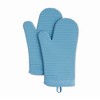 KITCHENAID Ribbed Soft Silicone Oven Mitt 2-Pack Set - 2 of 4